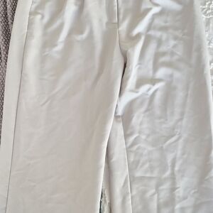 Abercrombie & Fitch Cream Women's Trousers. Size 16